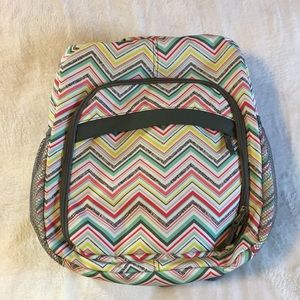 Thirty-one backpack sling bag chevron pattern